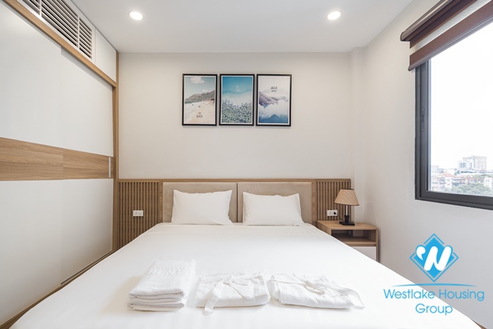 Nice one bedroom  apartment for rent in Kim Ma st, Ba Dinh district.